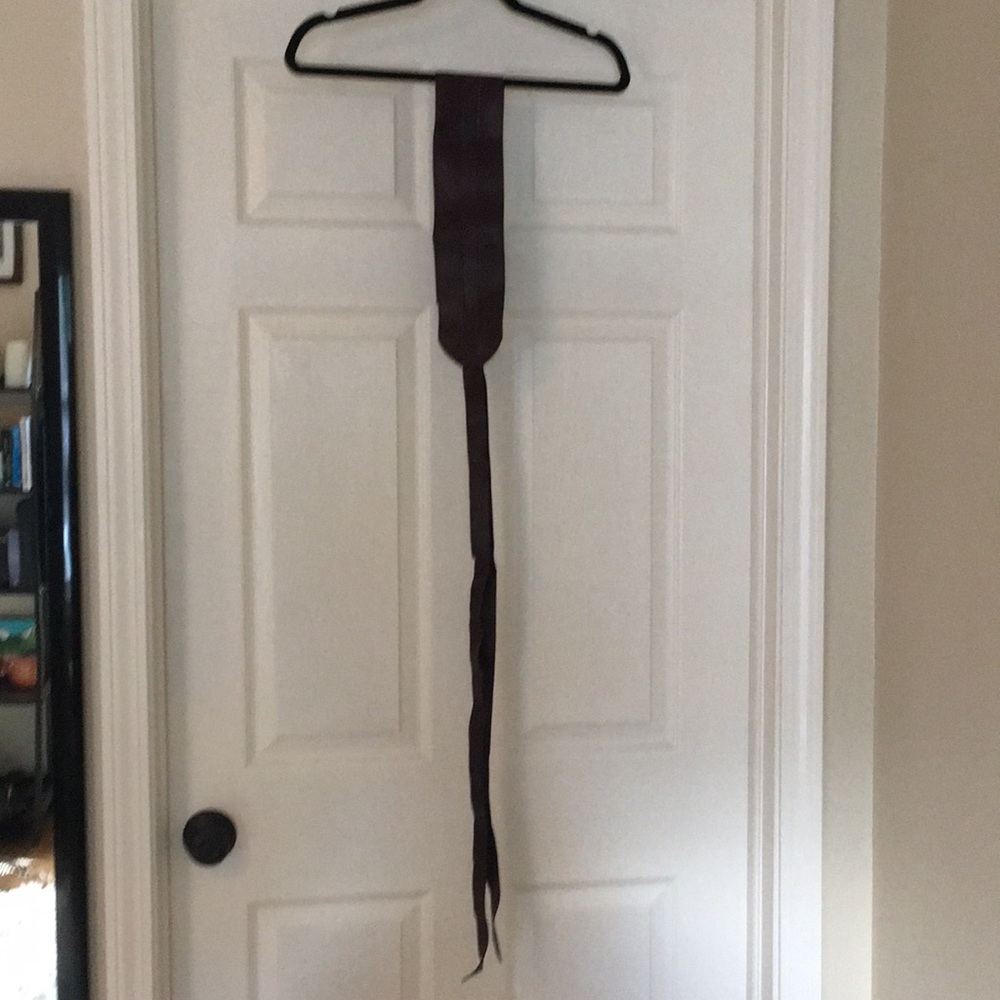 Dark Purple Wrap Belt